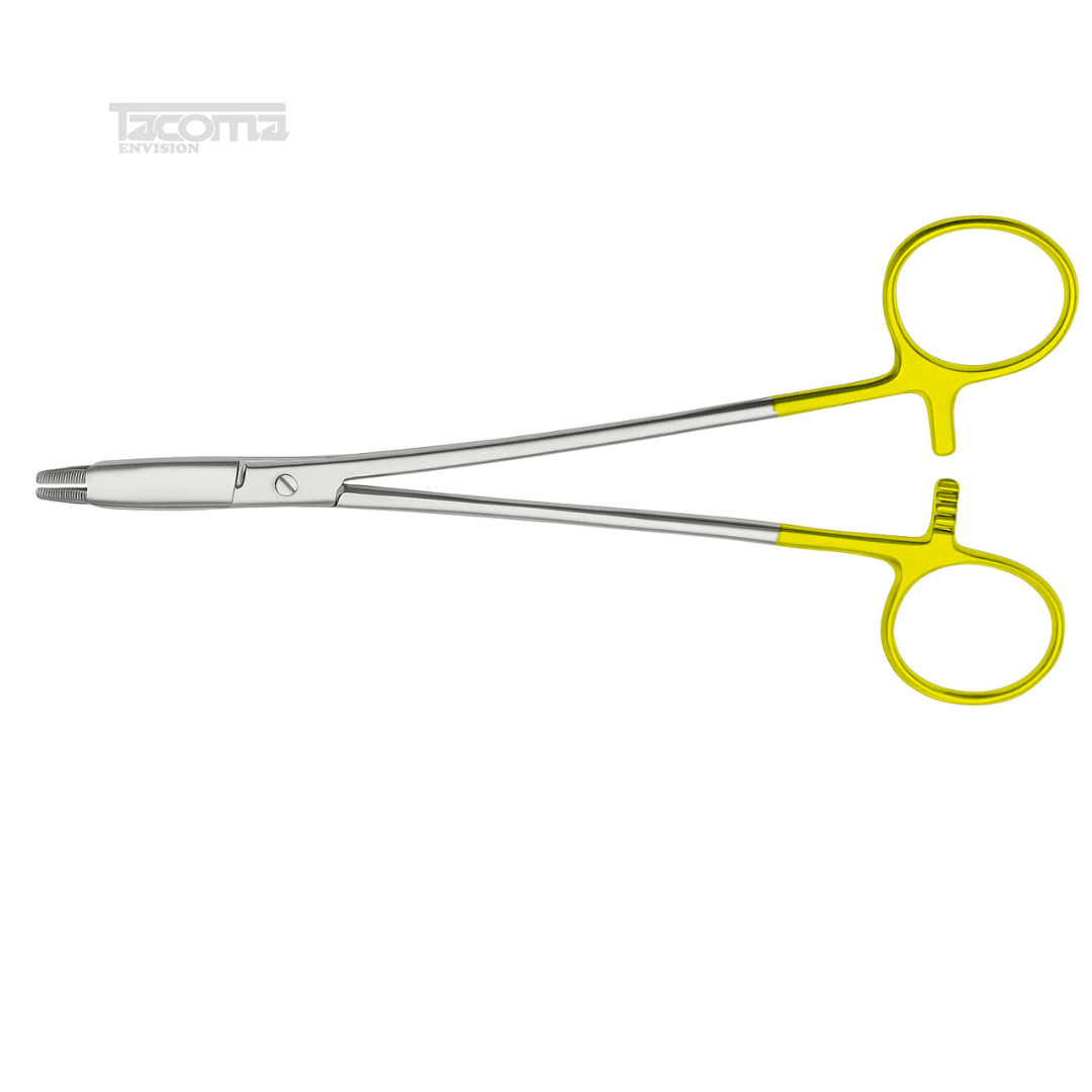 6 Olsen-Hegar Needle Holder Tungsten Jaws – Stainless Steel Veterinary Suturing & Cutting Tool - Image 1