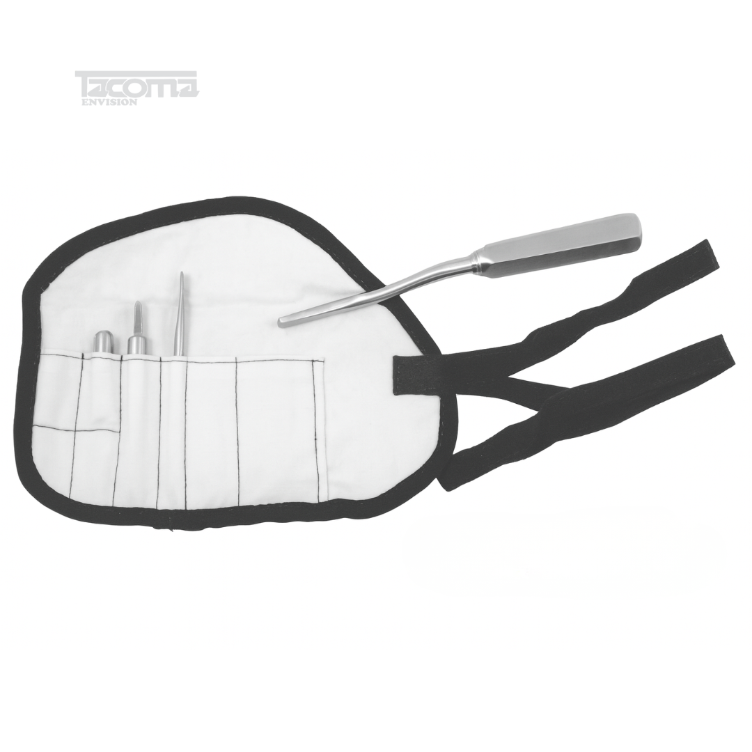 9 Tooth Elevator Set – Stainless Steel Veterinary Dental Extraction Kit - Image 1