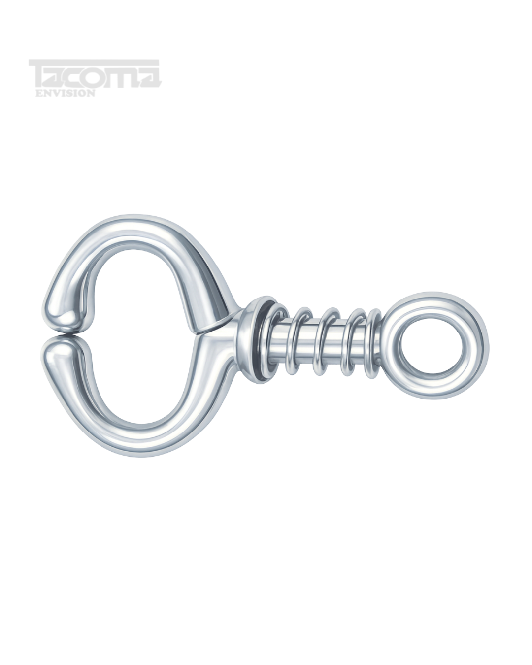 Untitled design (4) Stainless Steel Bull Nose Spring Lead | Heavy-Duty Bull Lead for Safe Livestock Handling - Image 1
