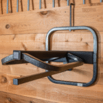 Saddle Rack with Pad Bar – Heavy-Duty Metal Saddle Holder with Integrated Pad Hanger - Image 2