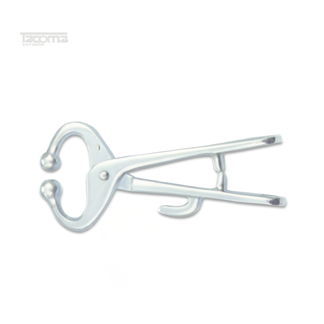 11 Bull Holder with Side Grip – Stainless Steel Veterinary Nose Holder - Image 1