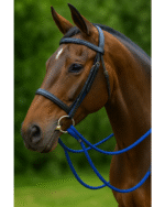 Horse Rubber Grip Reins Non-Slip Leather for Superior