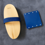 Horse Massage Brush – Wooden Grooming Brush for Relaxation & Circulation - Image 2