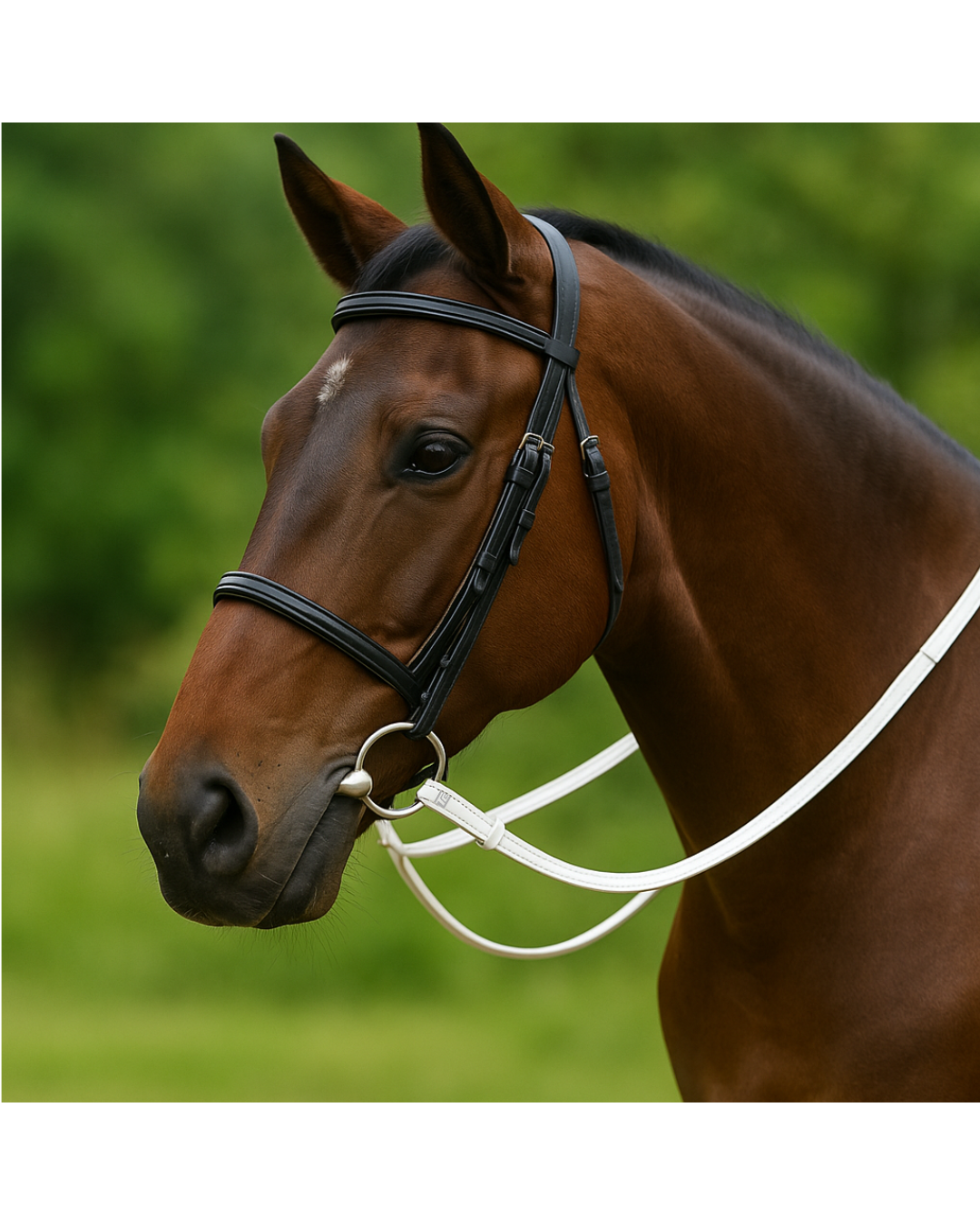 20 Horse Leather Plain Smooth Reins for Classic Style