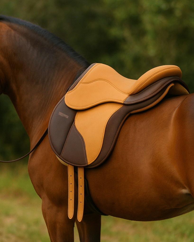 Horse Treeless Saddle Lightweight Flexible Saddle