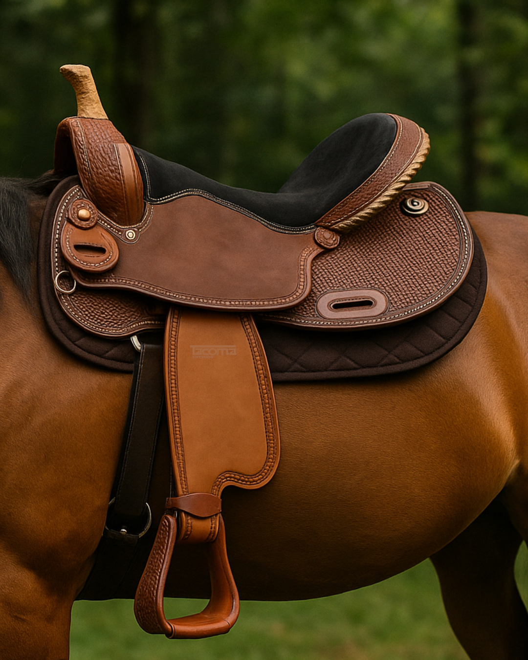 5 Barrel Racing Horse Saddle – Lightweight Western Saddle for Speed