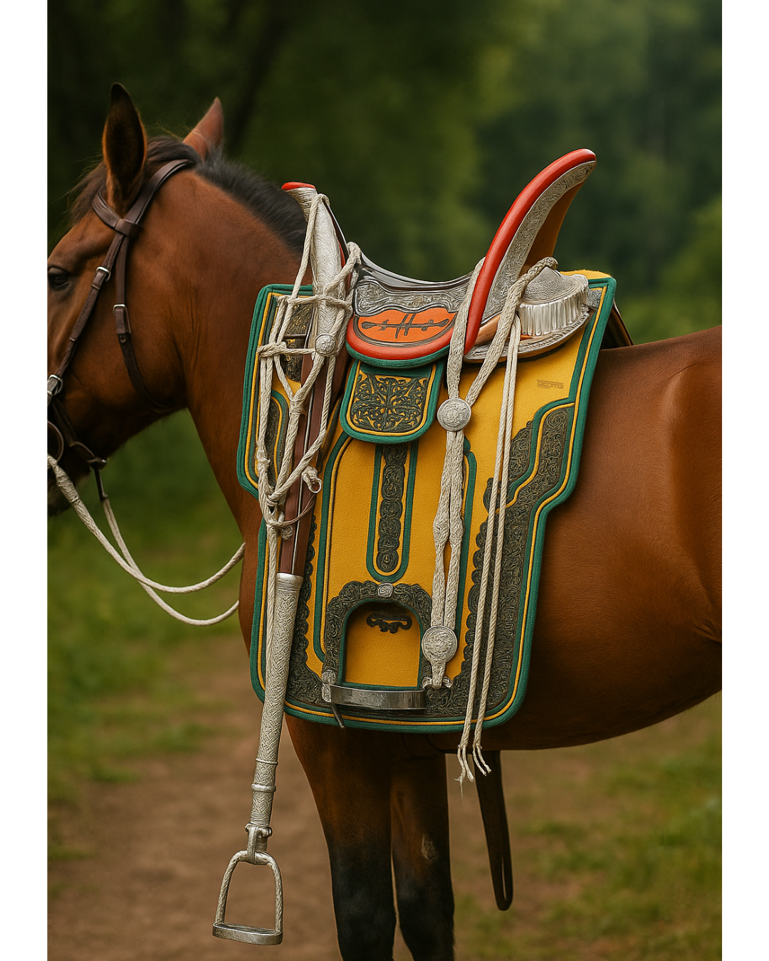 5 Mongolian Saddle