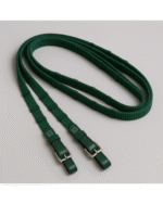 Horse Webbed Reins with Leather Stops for Superior Grip and Control - Image 2