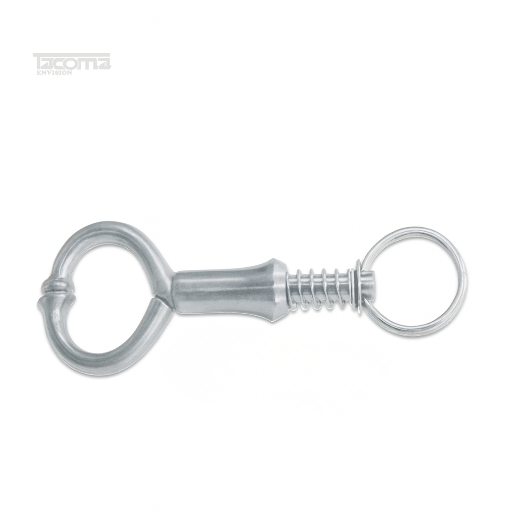 9 Bull Holder with Spring – Stainless Steel Nose Grip Tool - Image 1
