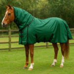 Horse Fly Sheet Lightweight UV-Resistant Mesh Rug for Insect Protection