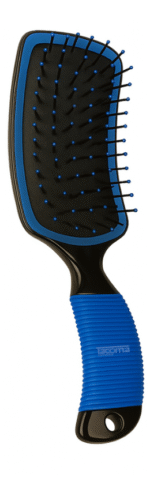 Horse Mane & Tail Round Curry Brush – Flexible Massaging Detangler - Image 3