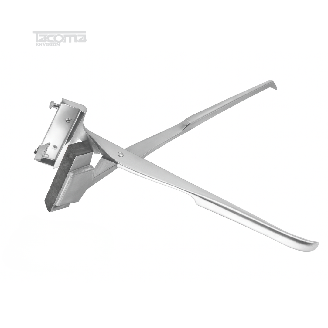 1 Tattooing Forcep E Type – Stainless Steel Veterinary Animal Tattooing Tool - Image 1