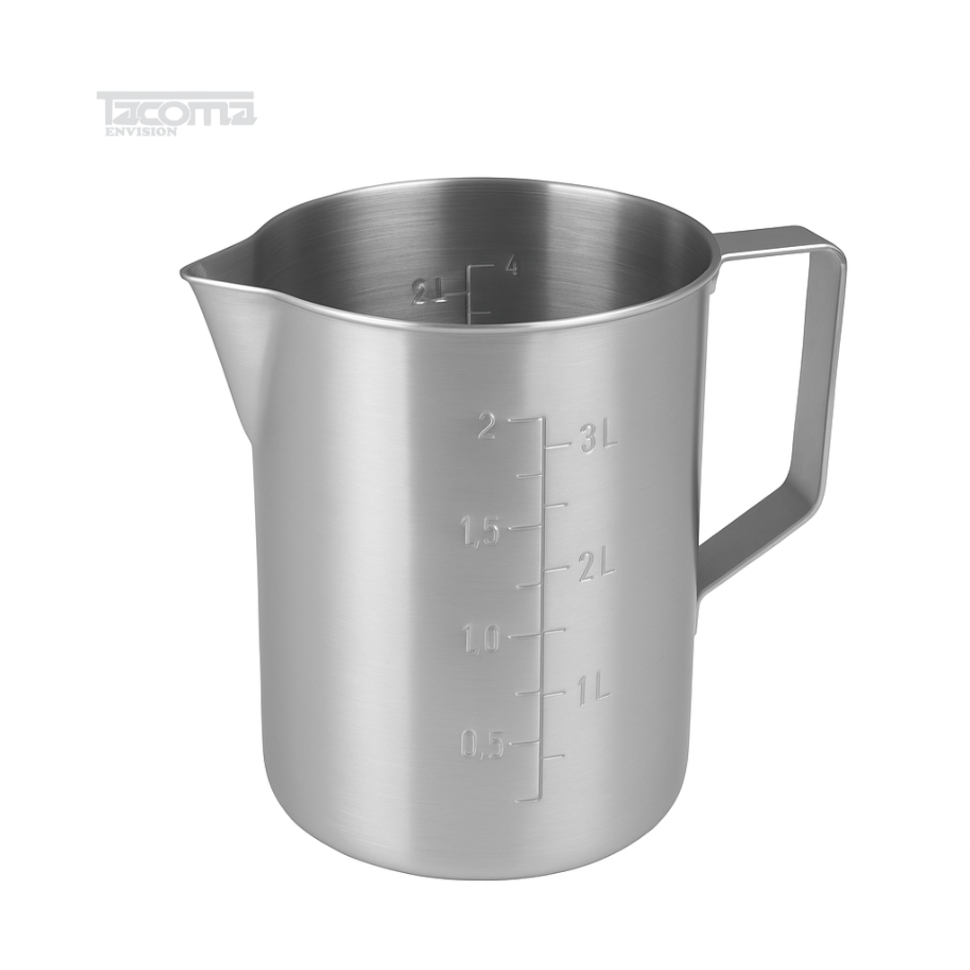 3 Measuring Cup – Durable Veterinary & Laboratory Liquid Measuring Tool - Image 1