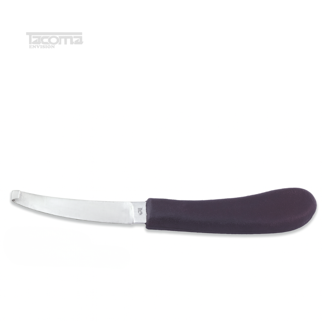 3 Hoof Knife Plastic Handle with Right Edge – Durable Farrier Tool for Accurate Hoof Trimming - Image 1