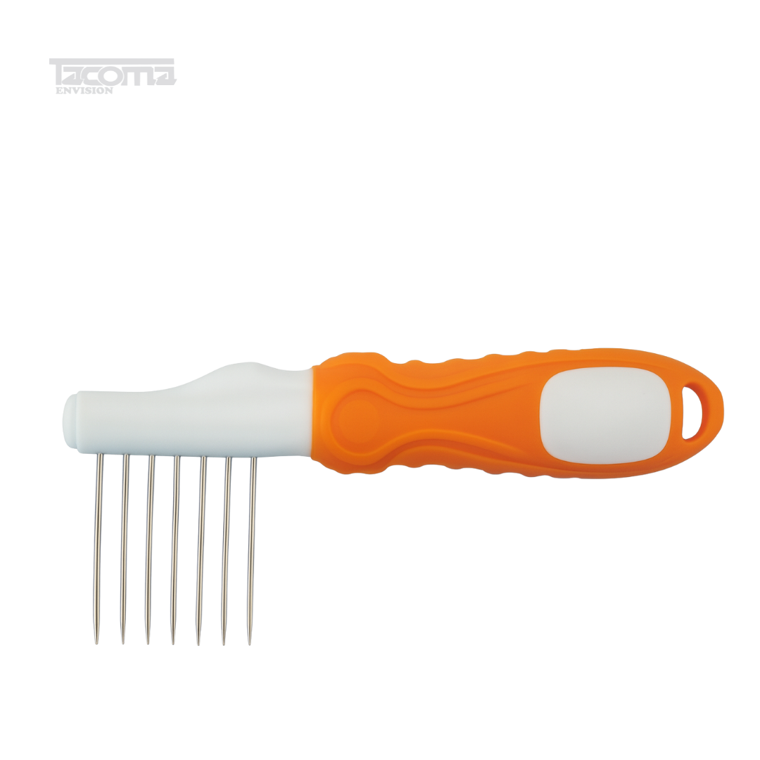 4 Pet Grooming Shedding Rake - Image 1