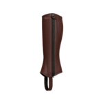 Horse Riding Short Chaps | Premium Leather Half Chaps for Equestrian Riders - Image 2