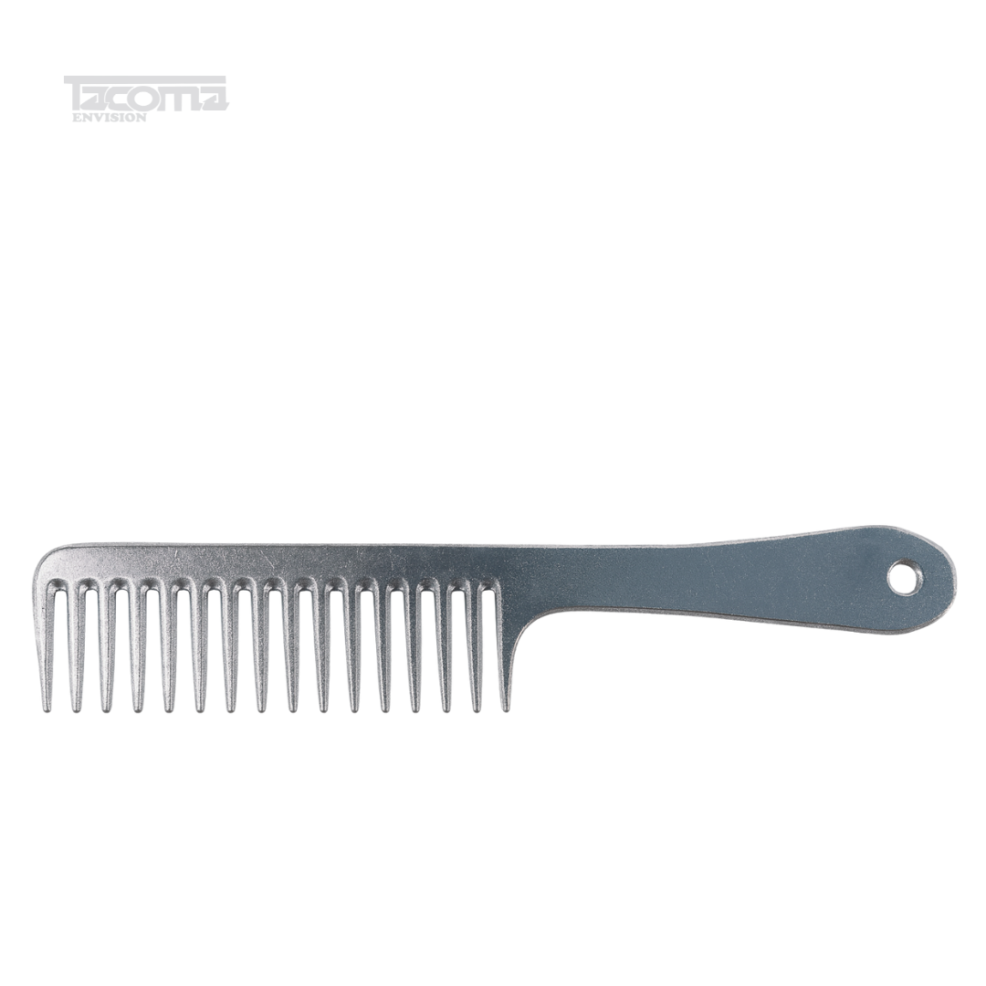 7 (1) Aluminum Mane Comb - Image 1