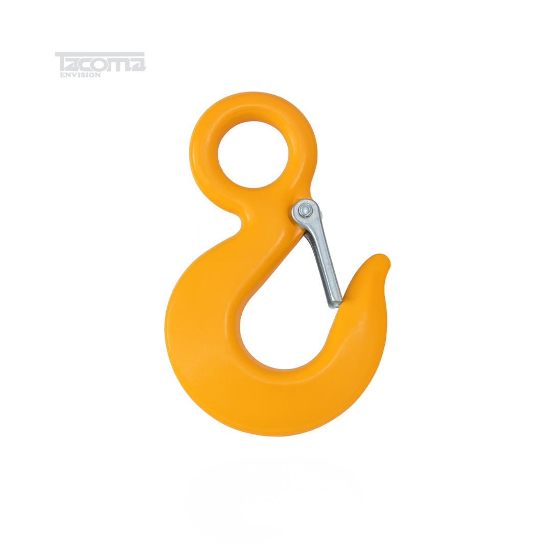 7 Clevis Slip Hook with Safety Latch – Painted Alloy Steel - Image 1
