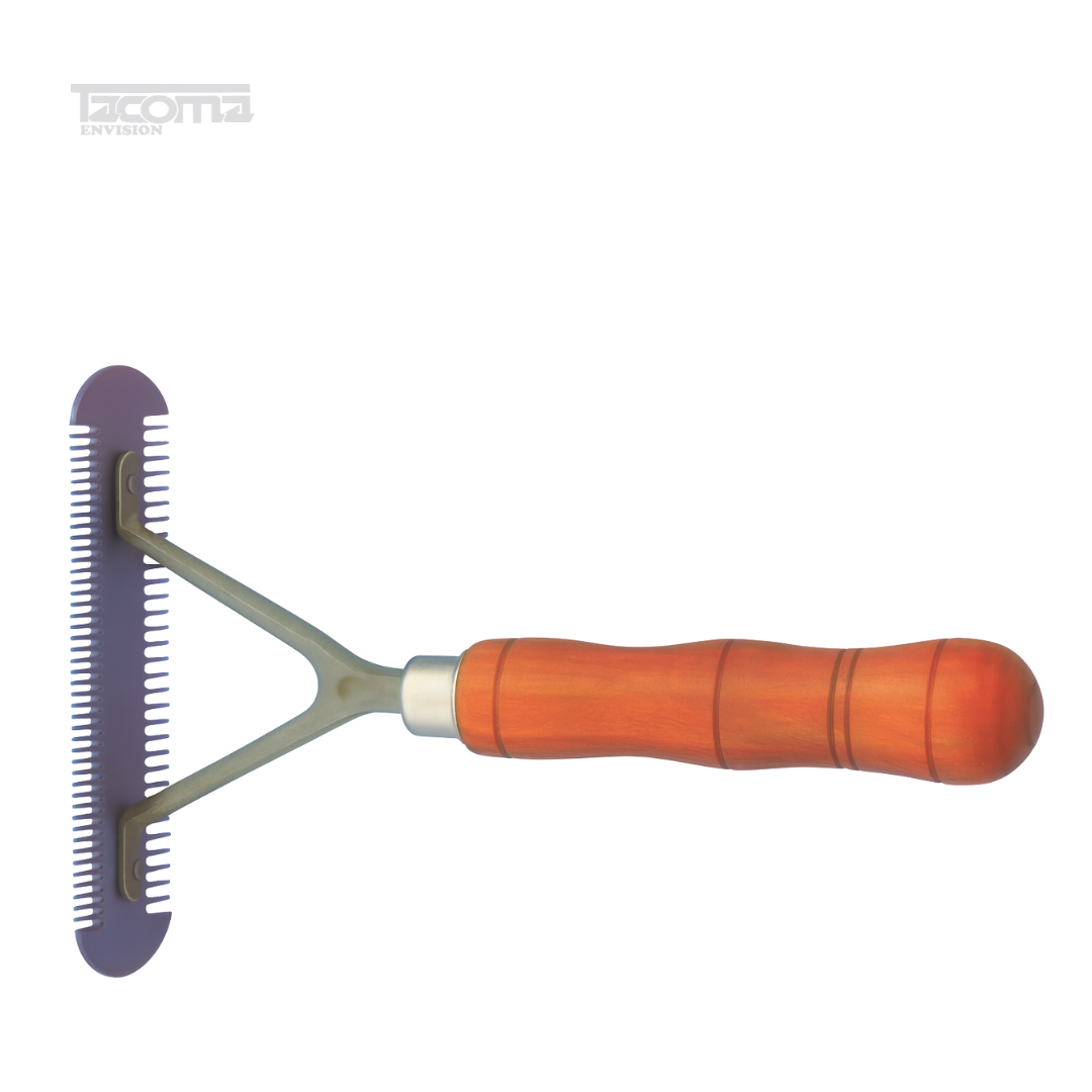 9 Clipper Both Sided (Thin and Wide Teeth) – Dual-Sided Grooming Clipper - Image 1
