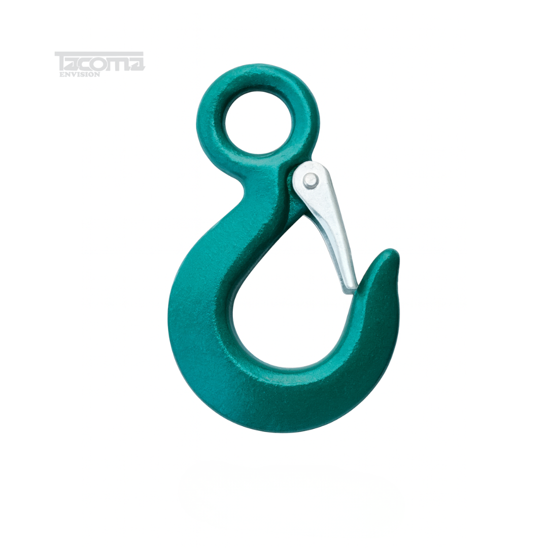 9 Heavy-Duty Clevis Slip Hook with Safety Latch - Image 1